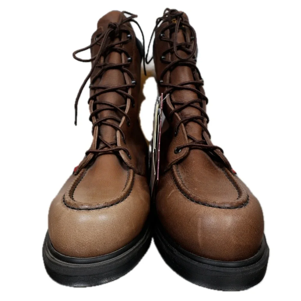 Red Wing SuperSole 1414 Work Boots Mens 9.5 D Brown Leather Gore-Tex Waterproof